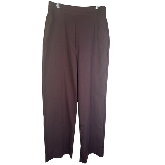 2/$30 ZARA Womens XS Brown Elastic Waist Straight Leg Pants - Picture 8 of 14